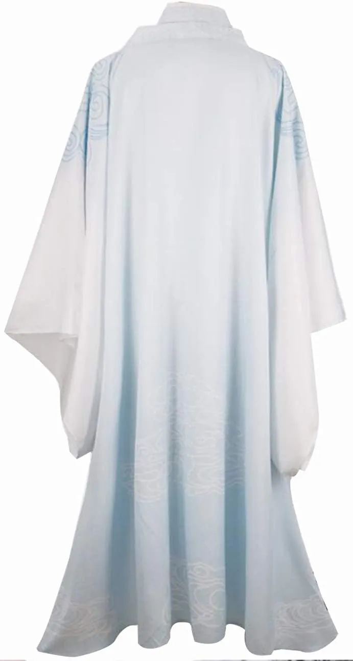 Anime Ancient Traditional Chinese Costume Half Sleeve Hanfu Cloak Uniform Halloween Suit