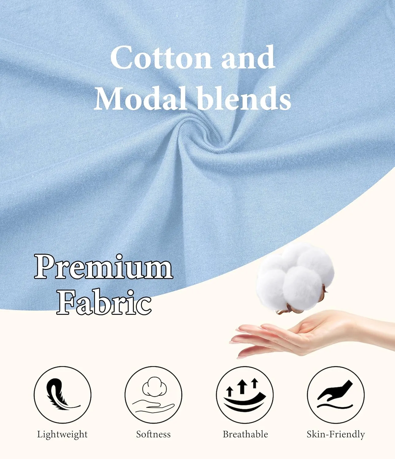 ANLIQI Womens Pajama Sets Summer Cotton Button Up Short Pjs for Women 2 Piece Sleepwear Soft Comfy Short Sleeve Shirt&Pants