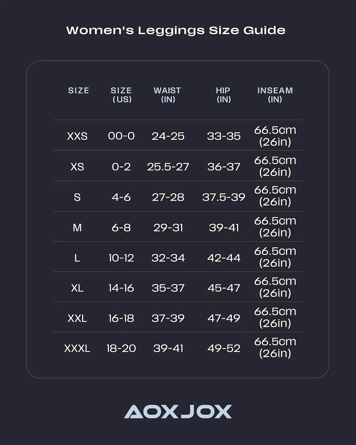 Aoxjox High Waisted Yoga Pants for Women Hidden Scrunch Cross-Waist Buttery Soft Crossover Workout Venus Leggings 26"