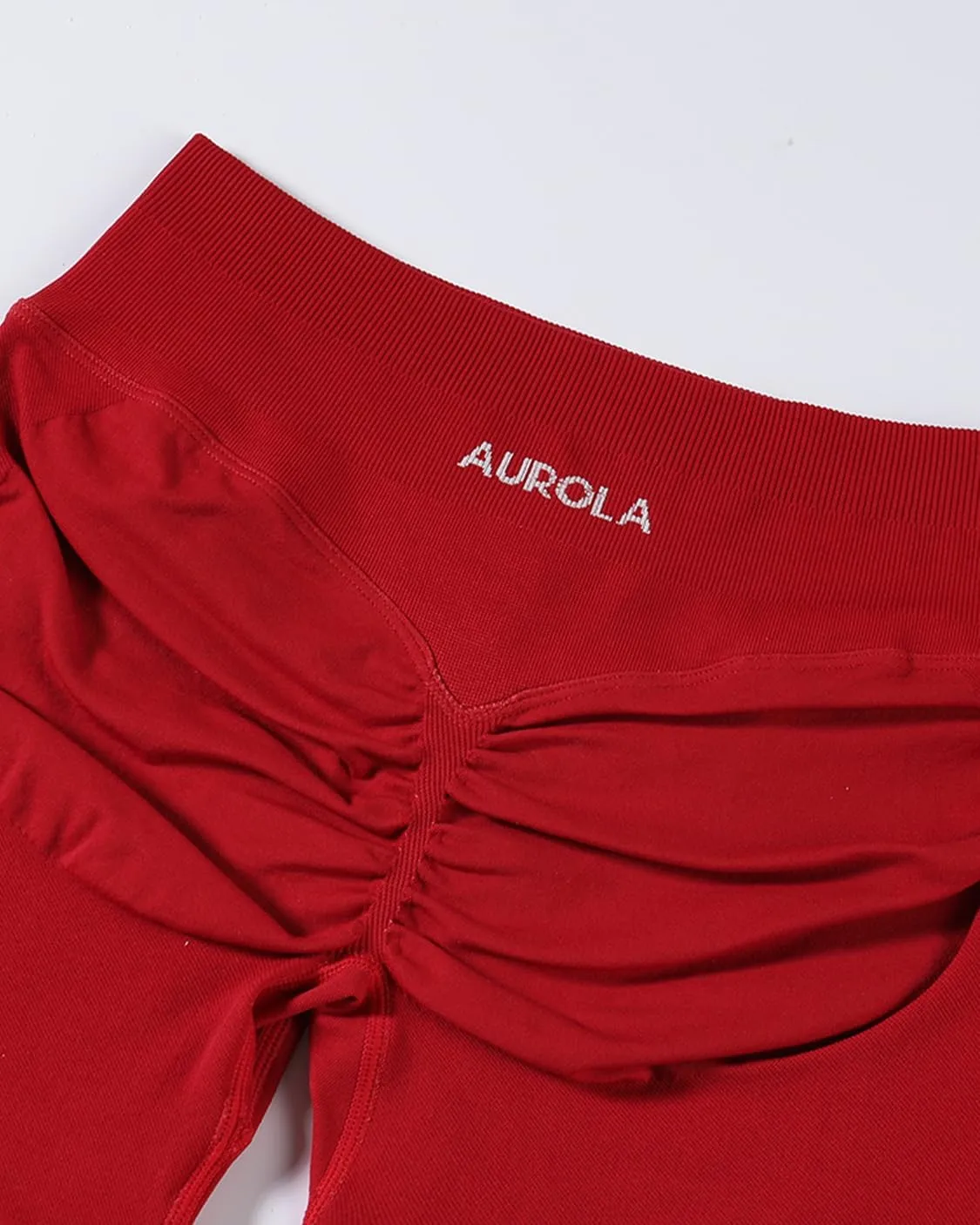 AUROLA Influence Workout Shorts for Women,2.5 3.5 4.5 5.5 6.5 No Roll Up Squat Proof Scrunch Seamless Compression Gym Short