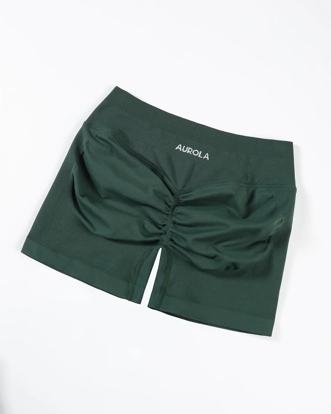 AUROLA Influence Workout Shorts for Women,2.5 3.5 4.5 5.5 6.5 No Roll Up Squat Proof Scrunch Seamless Compression Gym Short