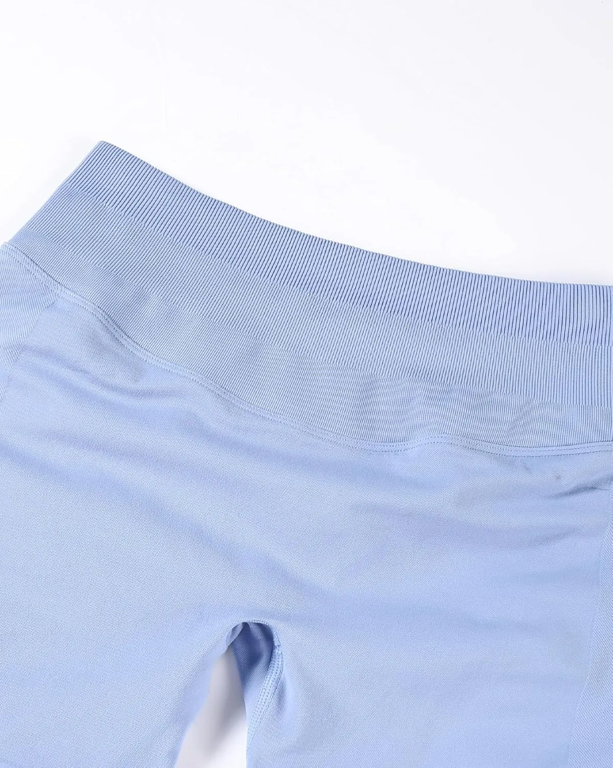 AUROLA Influence Workout Shorts for Women,2.5 3.5 4.5 5.5 6.5 No Roll Up Squat Proof Scrunch Seamless Compression Gym Short