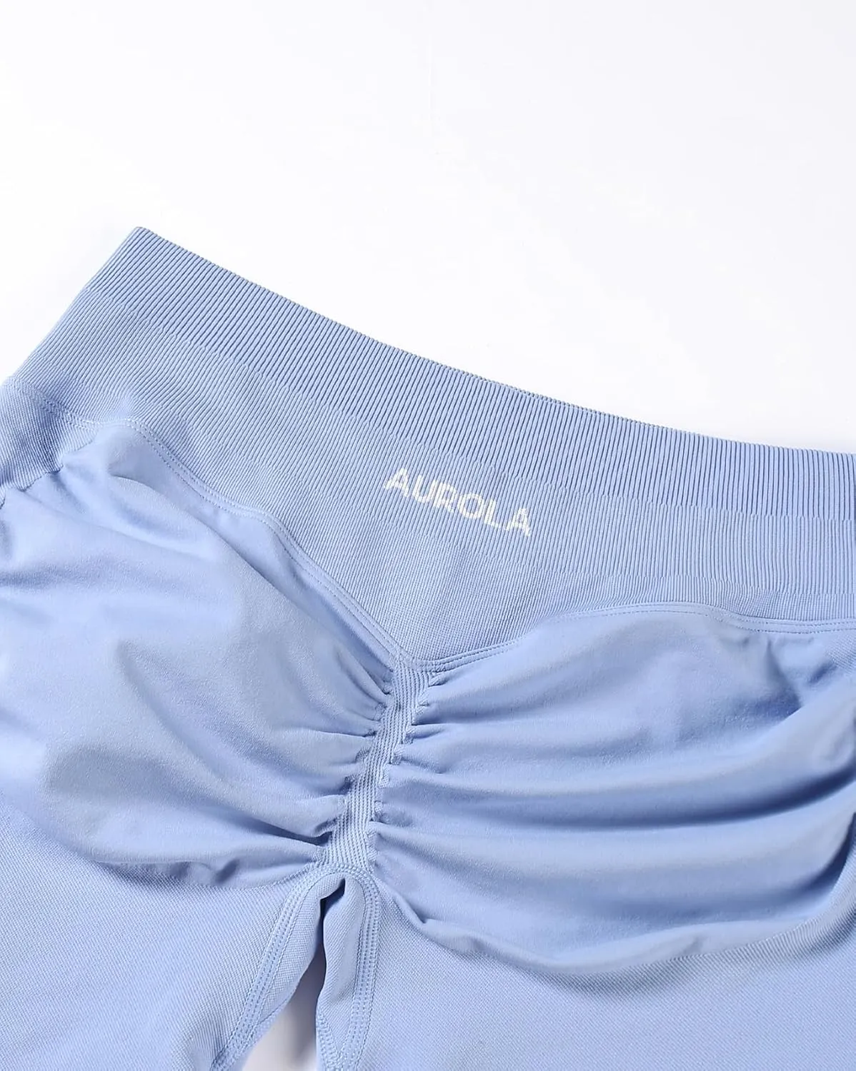 AUROLA Influence Workout Shorts for Women,2.5 3.5 4.5 5.5 6.5 No Roll Up Squat Proof Scrunch Seamless Compression Gym Short