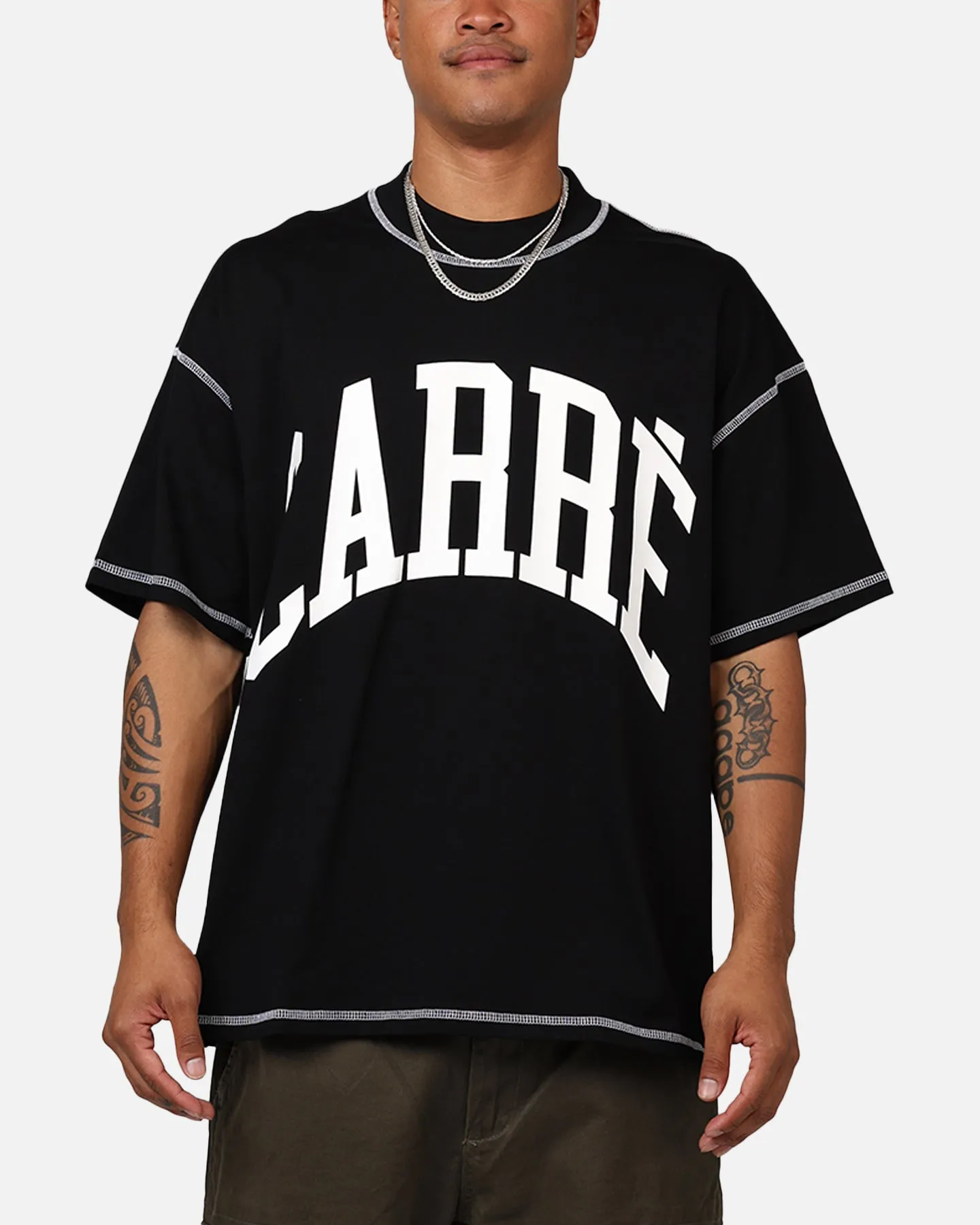 Carre Con-Arch Oversized T-Shirt Black
