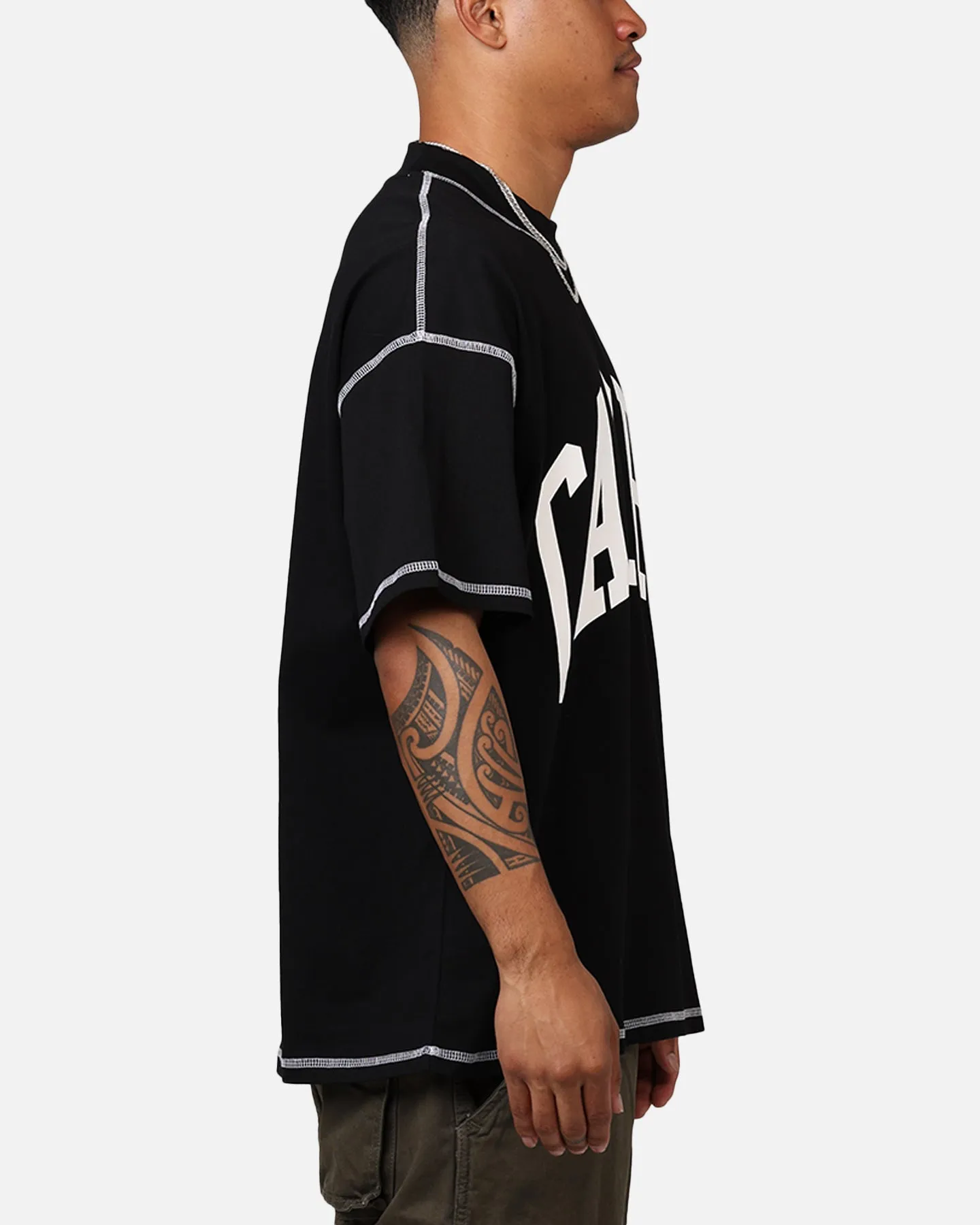 Carre Con-Arch Oversized T-Shirt Black