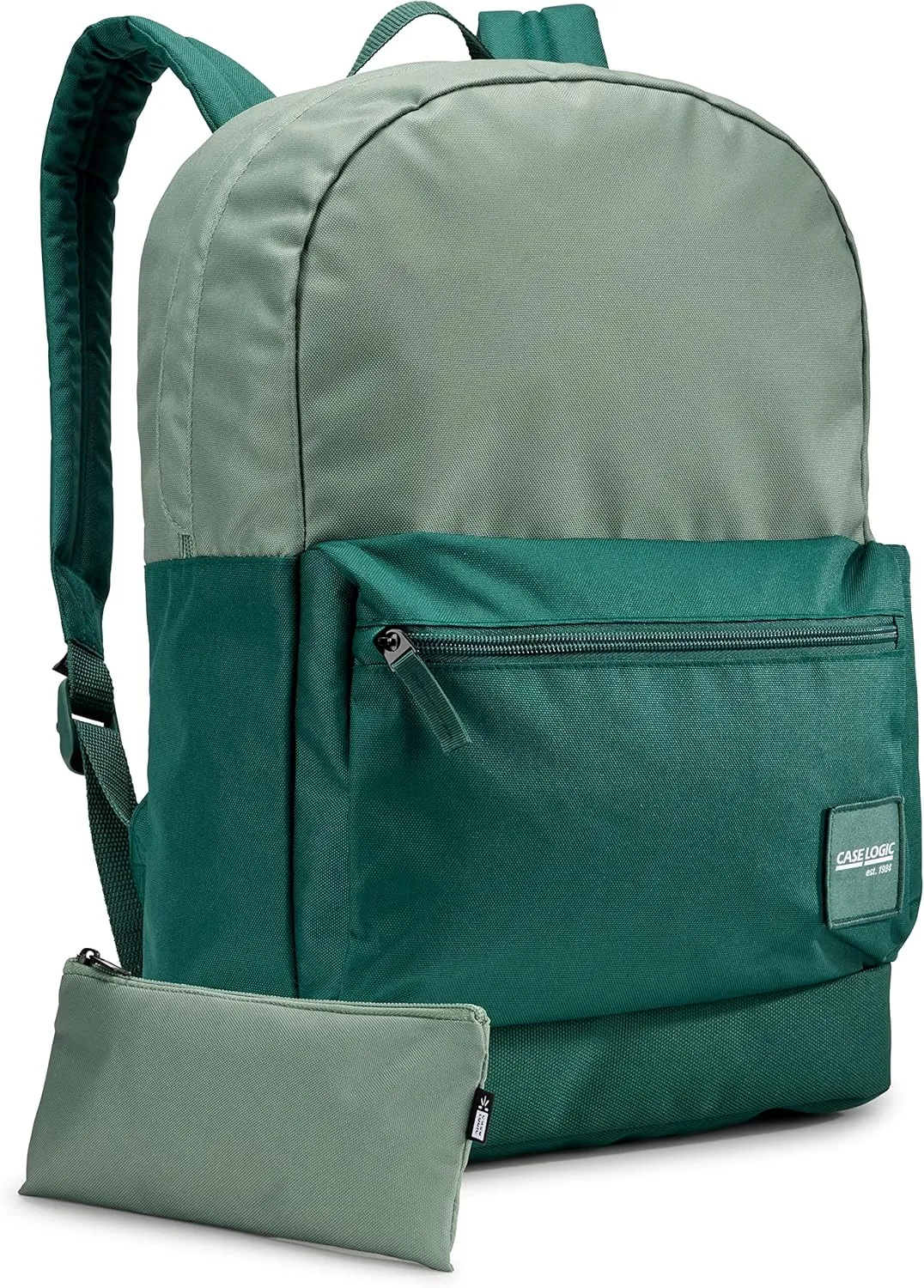 Case Logic Commence Recycled Backpack, Islay Green/Smoke Pine