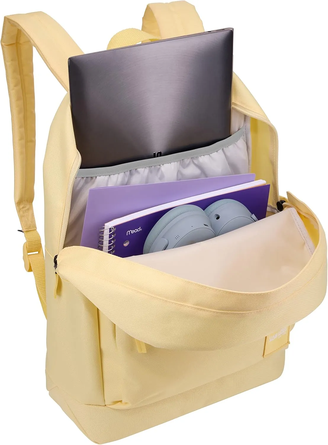Case Logic Commence Recycled Backpack, Yonder Yellow