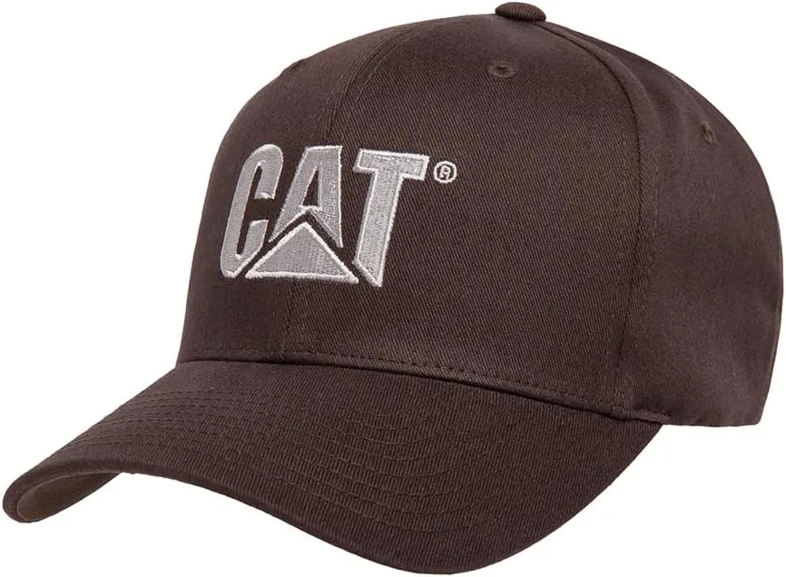 Caterpillar Men's Trademark Stretch-Fit Cap