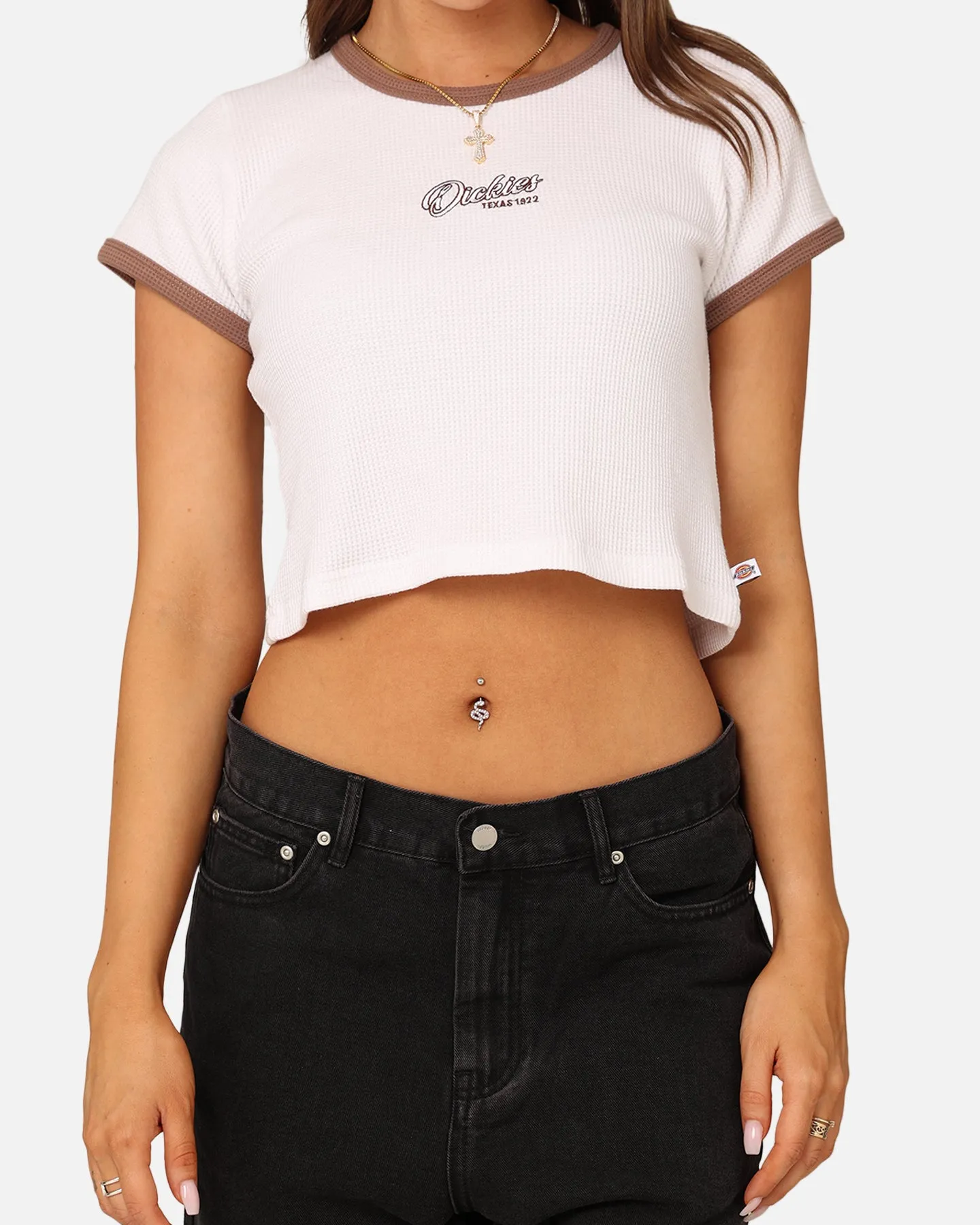 Dickies Women's Arlington Mini T-Shirt White