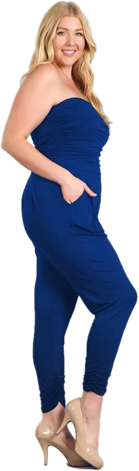 eVogues Plus Size Jumpsuit