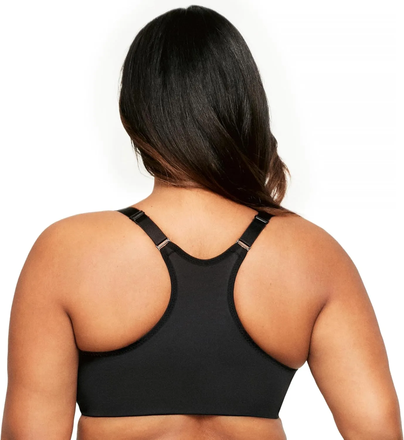 Glamorise Women's Plus Size Front-Closure Wonderwire Bra Underwire #1247