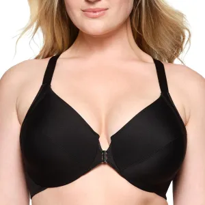 Glamorise Women's Plus Size Front-Closure Wonderwire Bra Underwire #1247