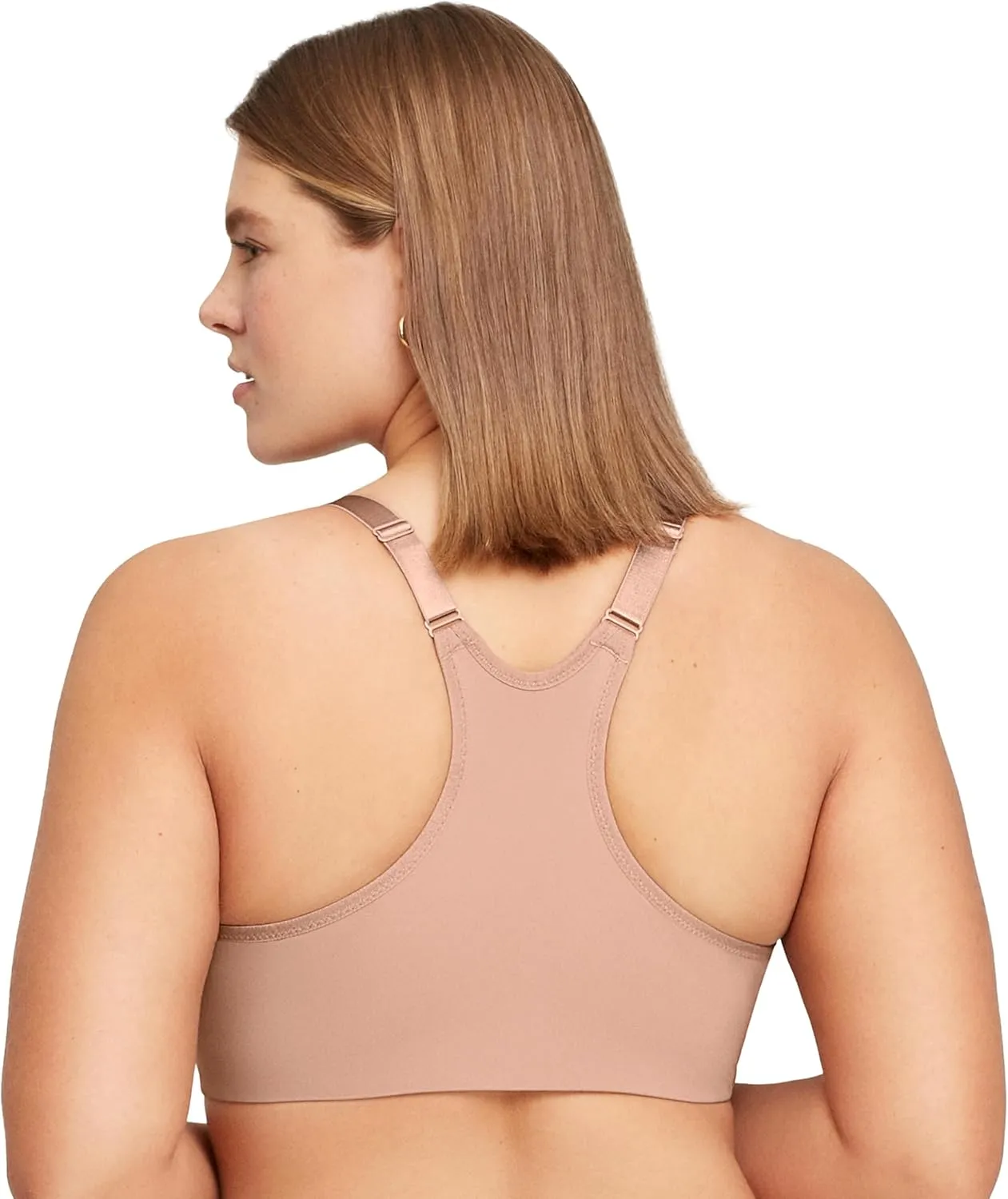 Glamorise Women's Plus Size Front-Closure Wonderwire Bra Underwire #1247