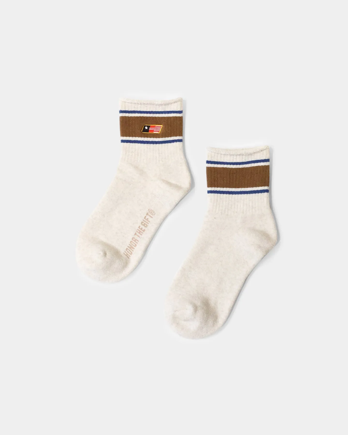 Honor The Gift Women's C-Fall Mid Retro Socks Mustard