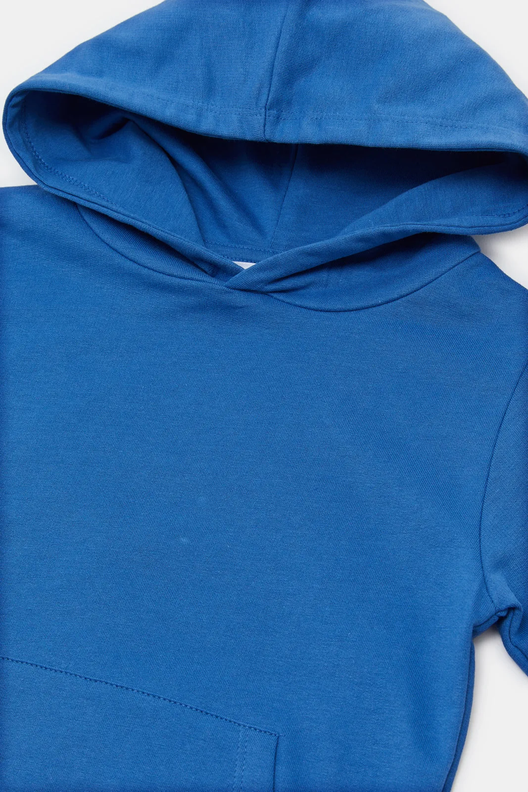 Infant Boys Blue Hooded Sweatshirt