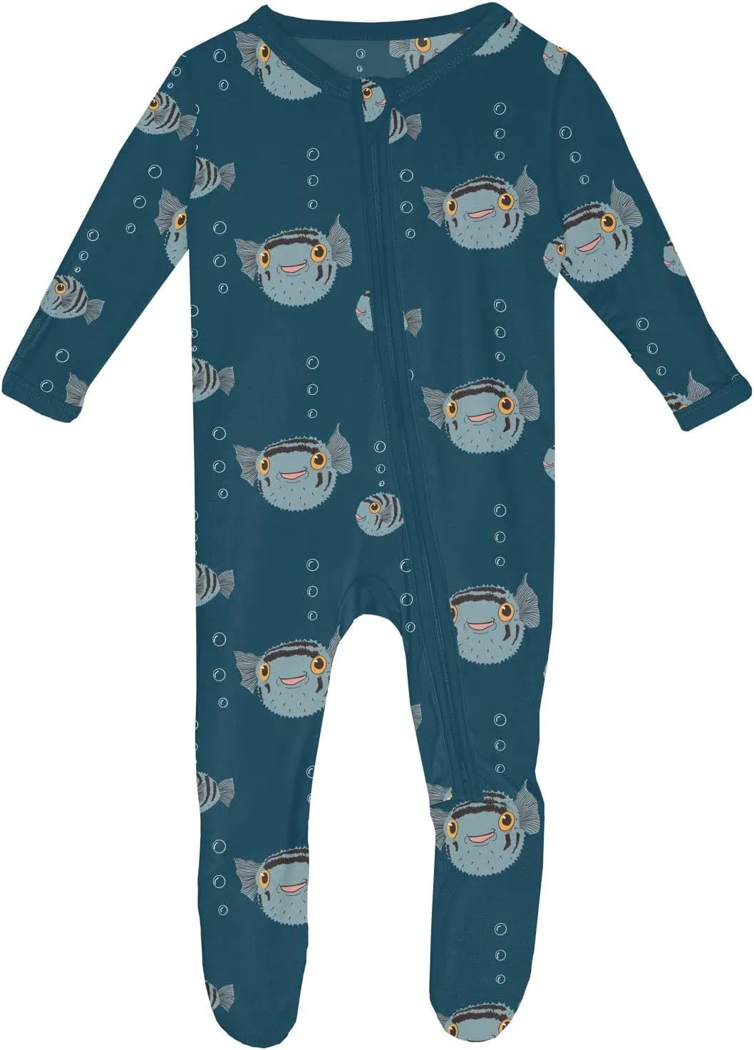 KicKee Pants Unisex Baby 2 Way Zipper