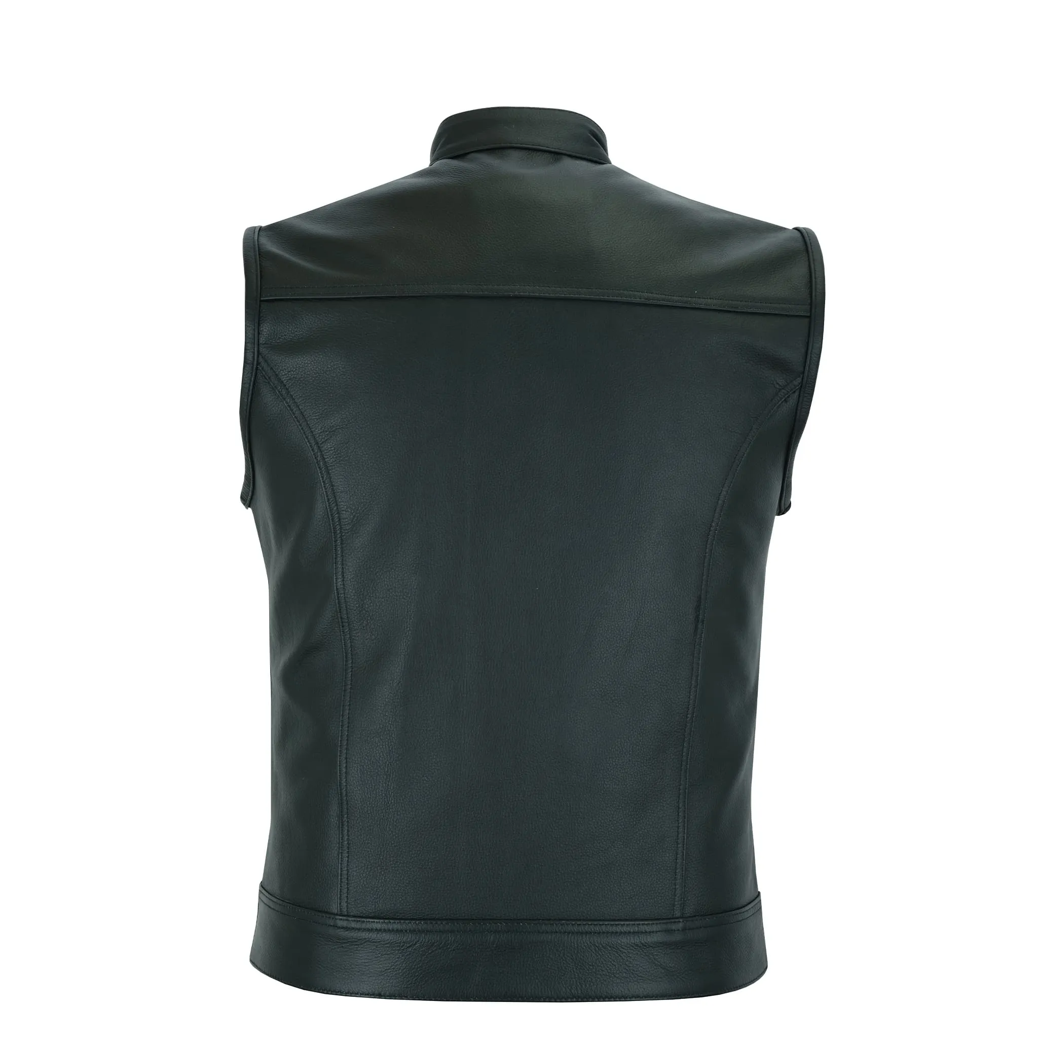 Leatherick SOA Leather Biker Vest