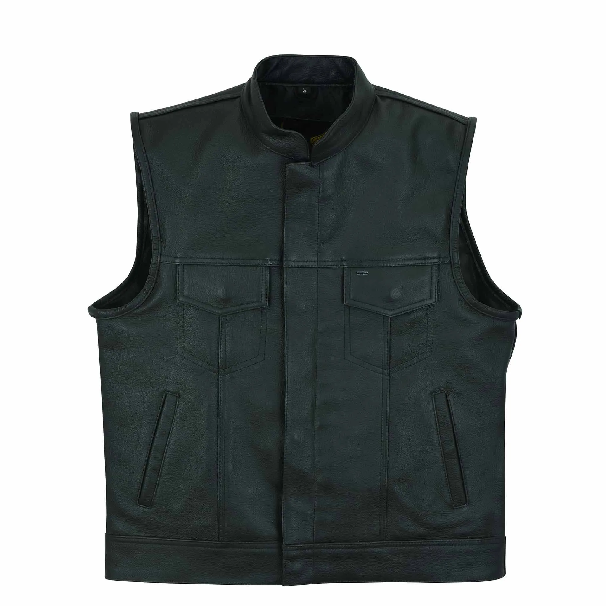 Leatherick SOA Leather Biker Vest