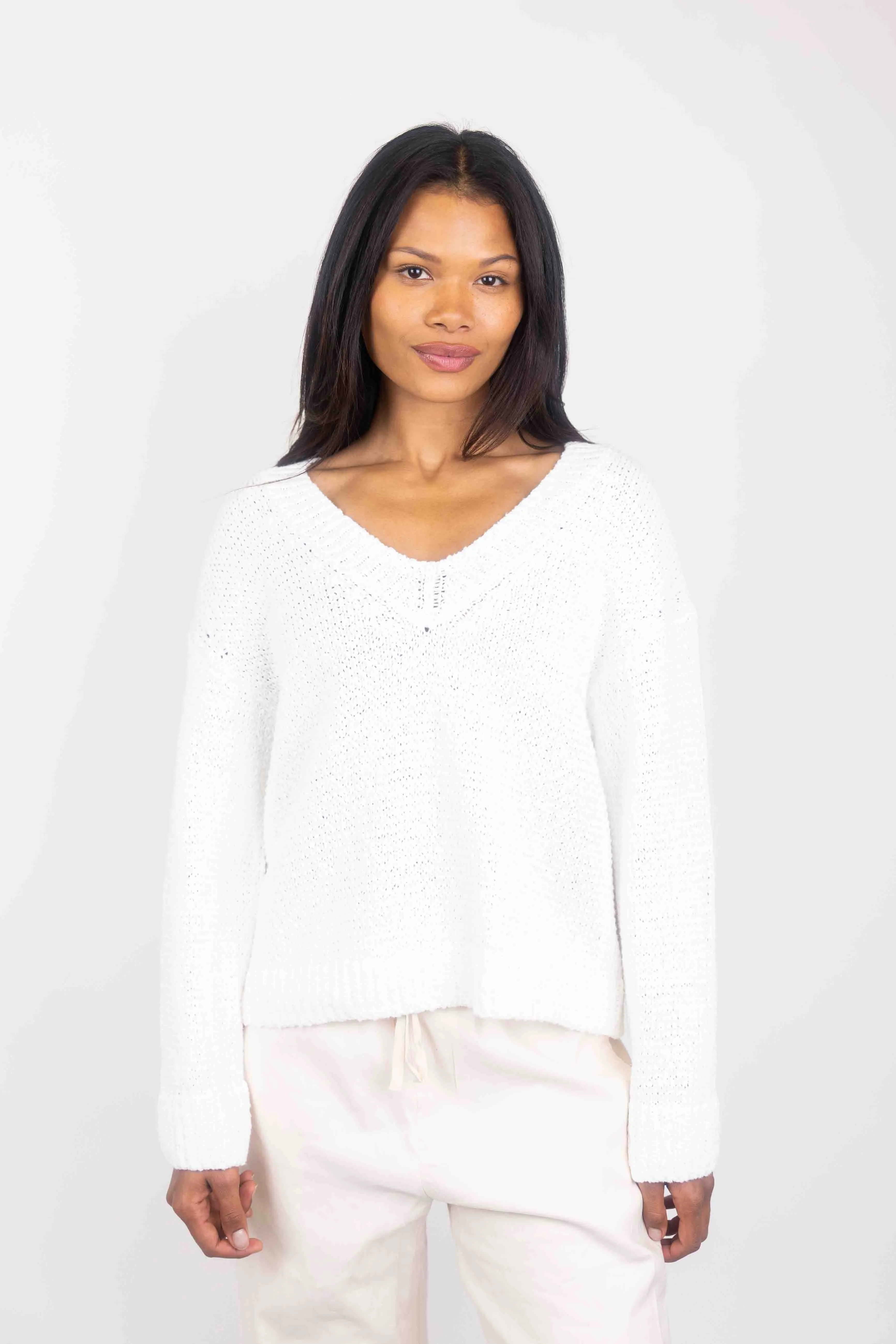 Linnea V Neck Pullover