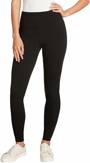 Max & Mia Women's Legging Pants (Black, XX-Large)