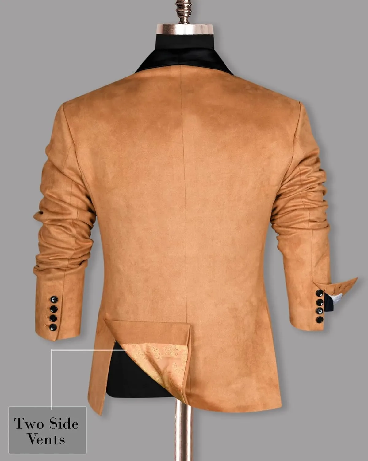 Men's Blazer Velvet Long Sleeve Regular Fit Suit Sport Coat Jacket Casual Lightweight Business Office Meeting Coat