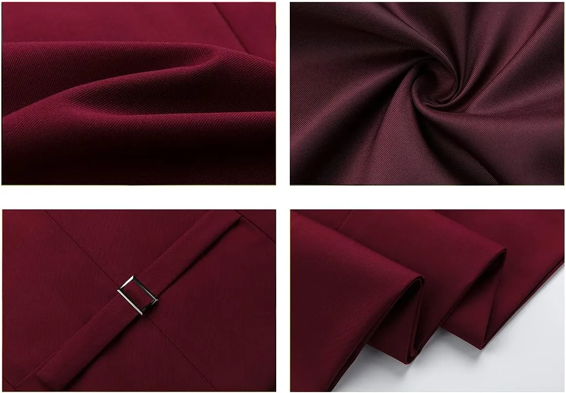 Mens Suits 2 Piece Slim Fit Tuxedo Suit for Men One Button Single Breasted Wedding Casual Business Blazer Jacket Pants Suit