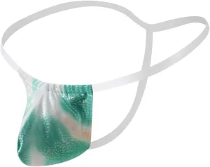 Men's Thong Jockstrap Underwear G-String Underwear Hot Jock Strap Thong Sexy Low Rise T-Back Under Panties