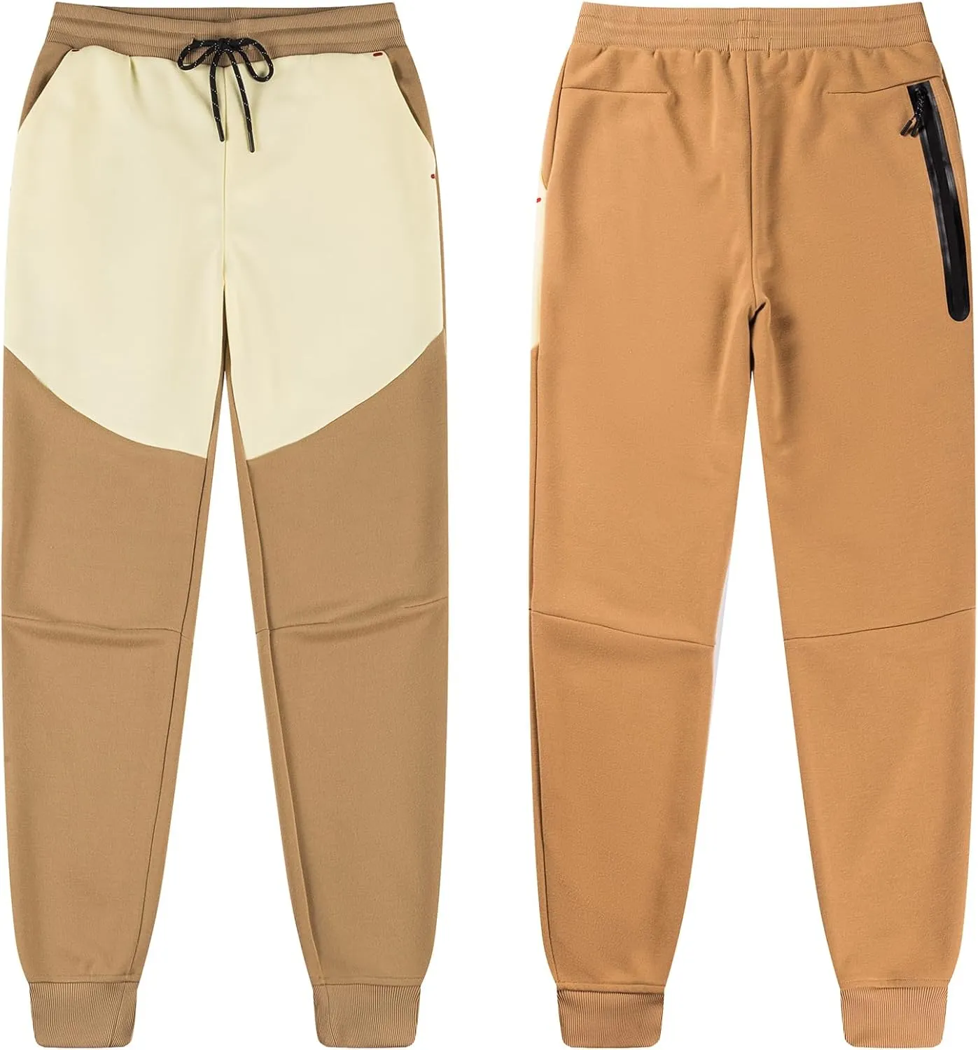 Men's Tracksuits Sweatsuits For Men Hooded Tracksuit Sweatsuit Long Sleeve Full-Zip Jogging Sweatpants 2 Piece