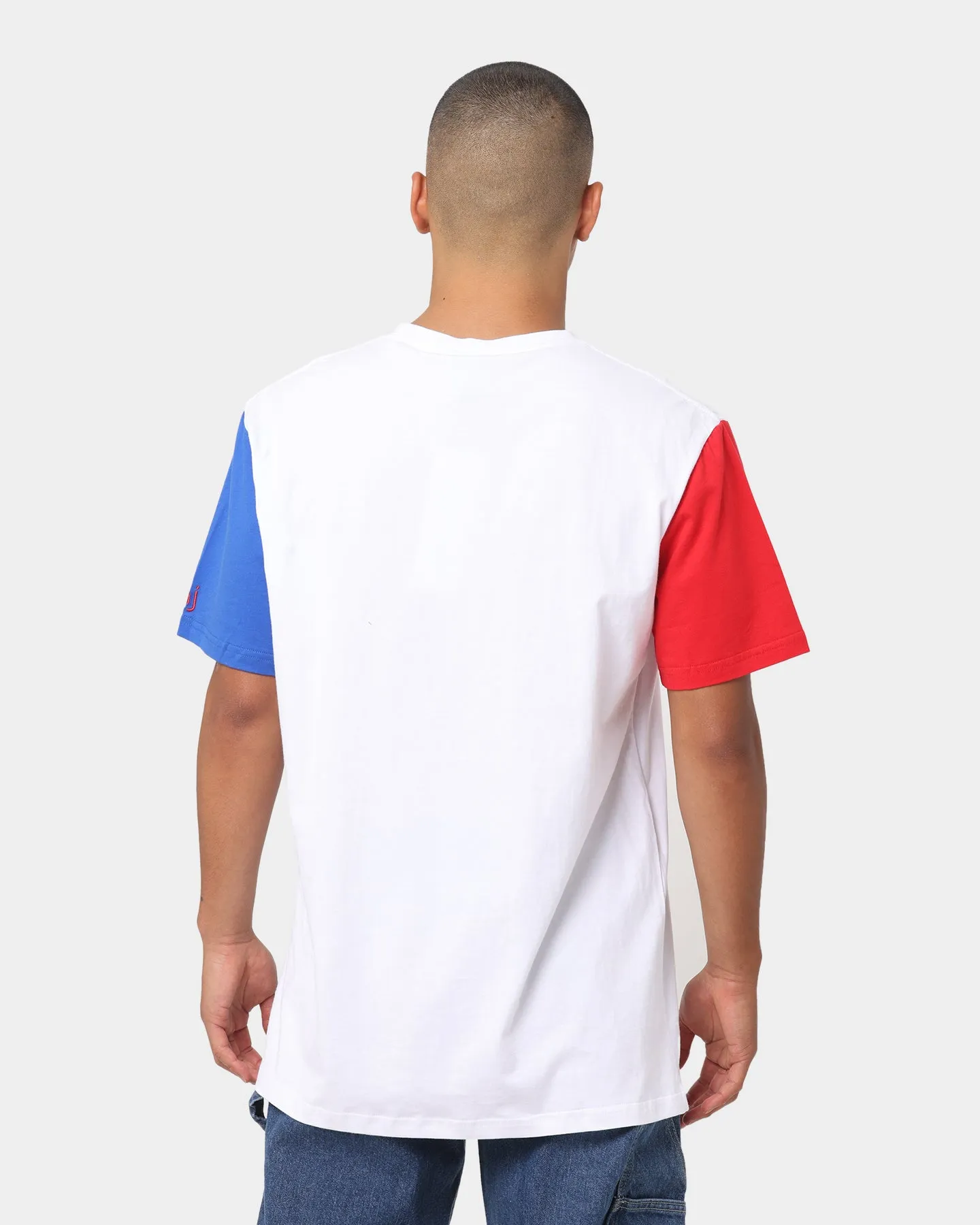 Nana Judy Pepsi Contrast Sleeve T-Shirt White