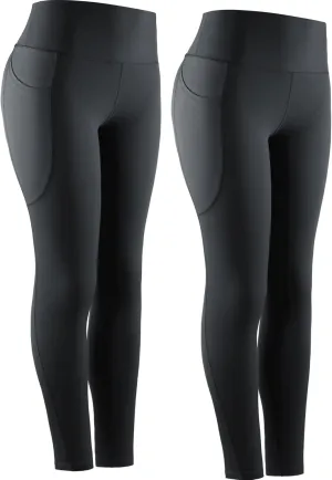 NELEUS High Waist Running Workout Leggings for Yoga with Pockets