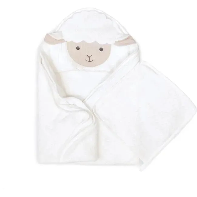 Petit Lamb Towel & Washcloth Set