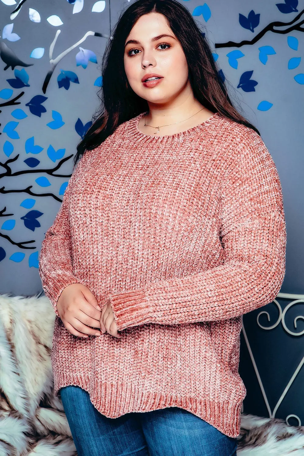 Plus Posh Petal Sweater