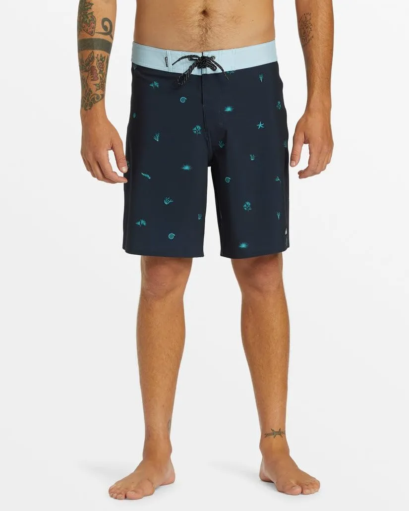 Quiksilver Men's Standard Surfsilk Straight Leg 19 Boardshorts Swim Trunk