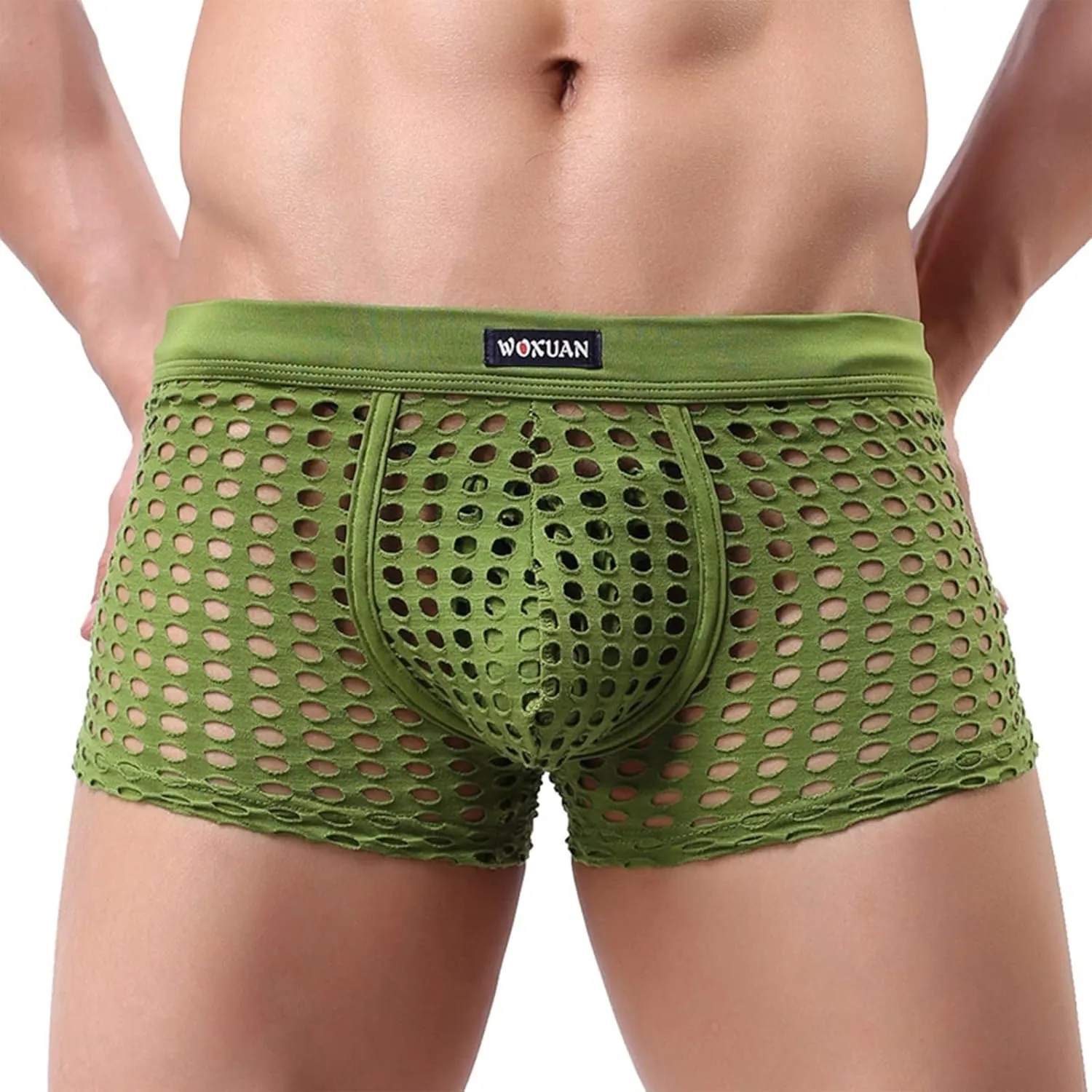 RTTUIOP Boxer Briefs for Men Pack Sexy Workout Coloured Pant Mens Expandable Waist Airoft Trousers Cotton Sheath Shorts
