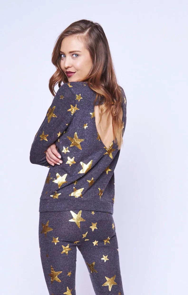 STARRY NIGHT KNIT PULLOVER