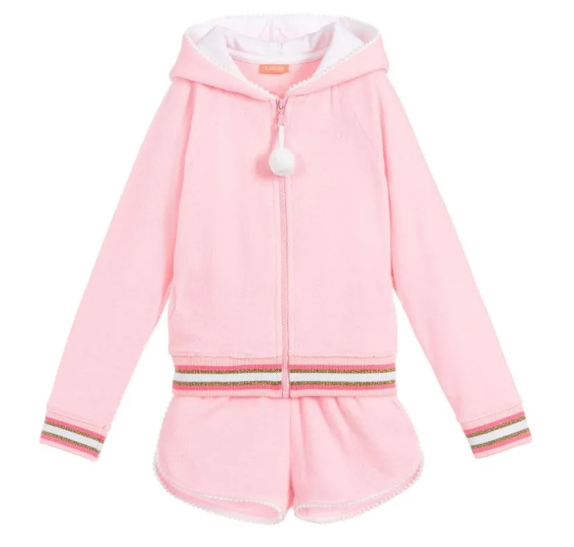 SUNUVA~ 2 pc Terry hoodie/short set