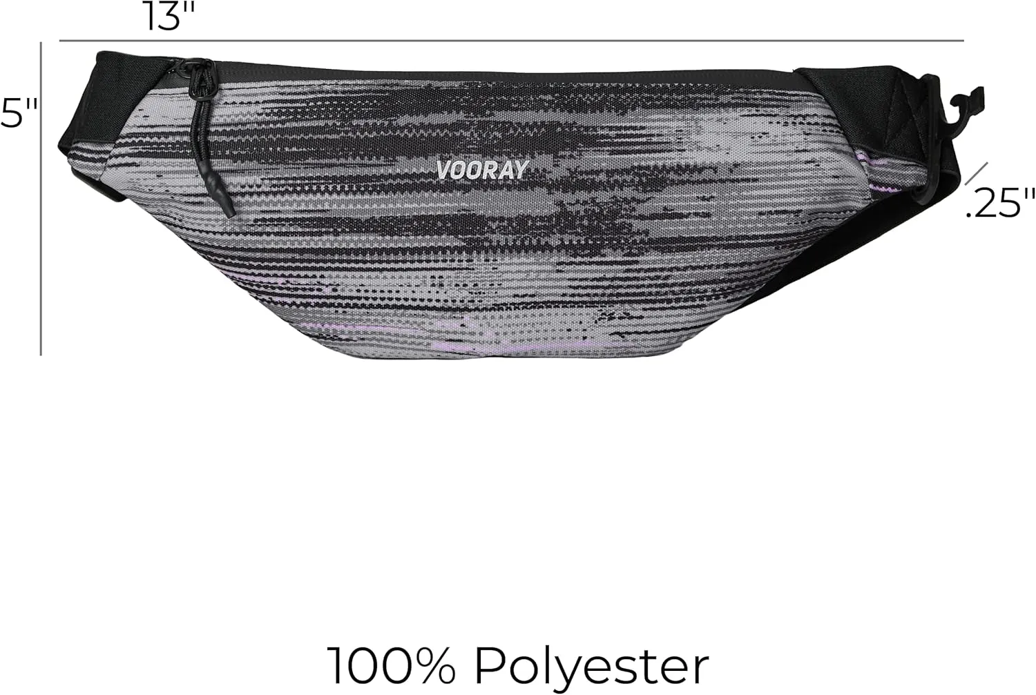 Vooray Men & Women Active Fanny Pack  Adjustable For Running, Biking & Hiking Willow