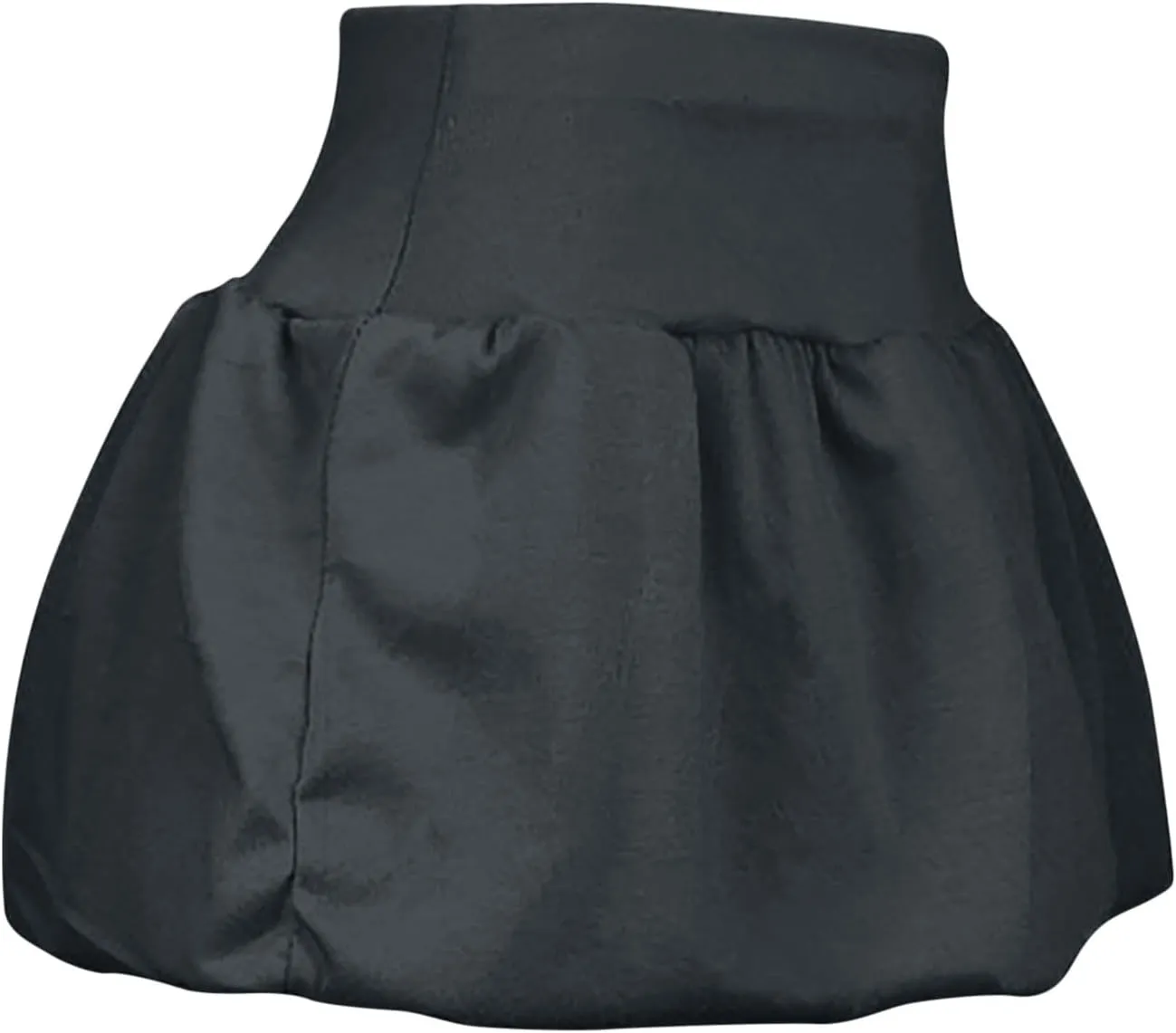 Women's Bubble Mini Skirts Elastic High Waisted Skirt Puffy Hem Summer Trendy Cute Going Out Party Y2K Short Dress