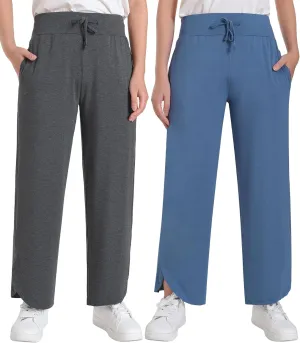 Women's Petite Lounge Pants Loose Fit with Pockets